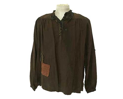 Salem: Gloriana's Muddy Brown Patchwork Shirt