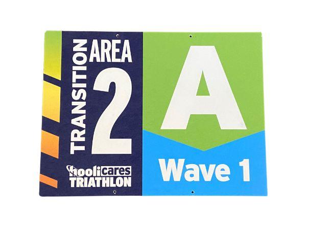 SILICON VALLEY: Hooli Cares Triathalon Transition Area 2A Sign