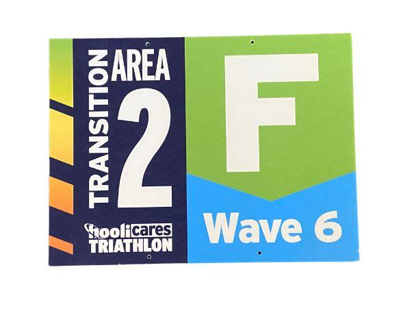 SILICON VALLEY: Hooli Cares Triathalon Transition Area 2F Sign