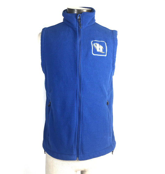 SILICON VALLEY: Big Head Blue Hooli Fleece Vest