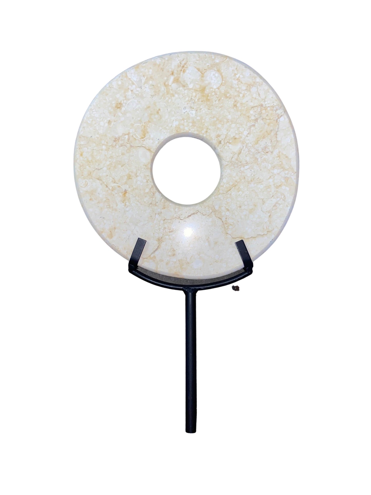 SILICON VALLEY: Gavin Belson's Large Marble Disk on Stand