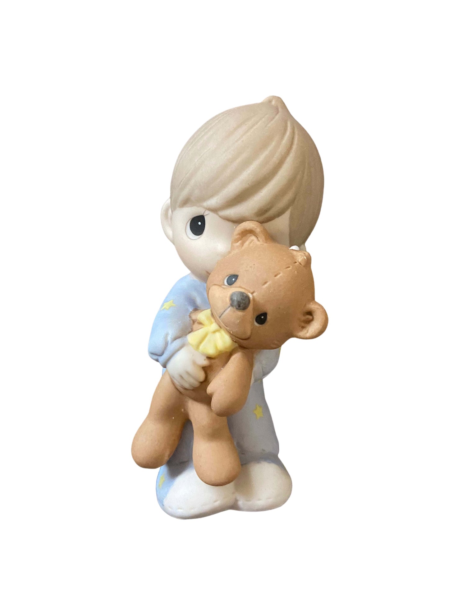VEEP: Gary's Precious Moments "Jesus Loves Me" Porcelain Figurine