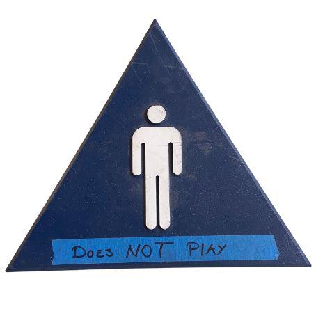 SILICON VALLEY: Pied Piper HERO Men's Room Sign