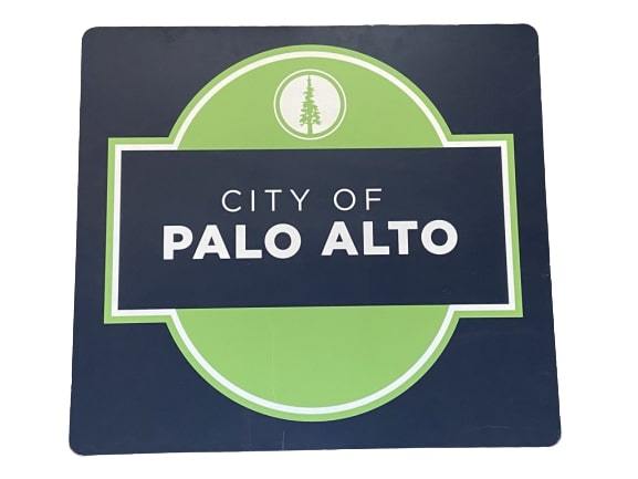 SILICON VALLEY: City of Palo Alto Sign