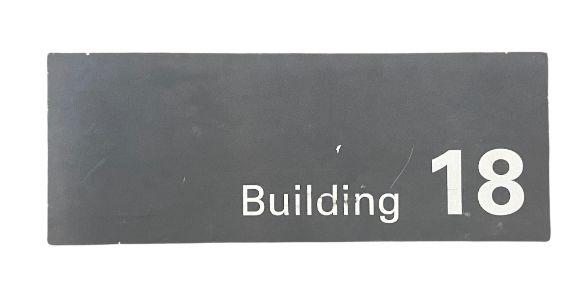 SILICON VALLEY: Building 18 Sign
