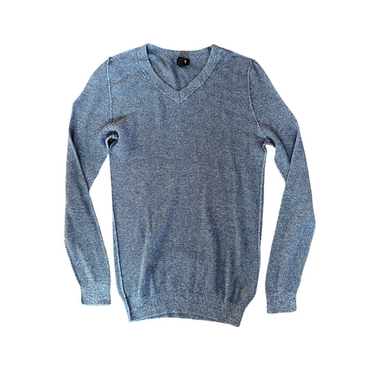 SILICON VALLEY: Ron Laflamme's HERO H&M Blue V-neck Sweater
