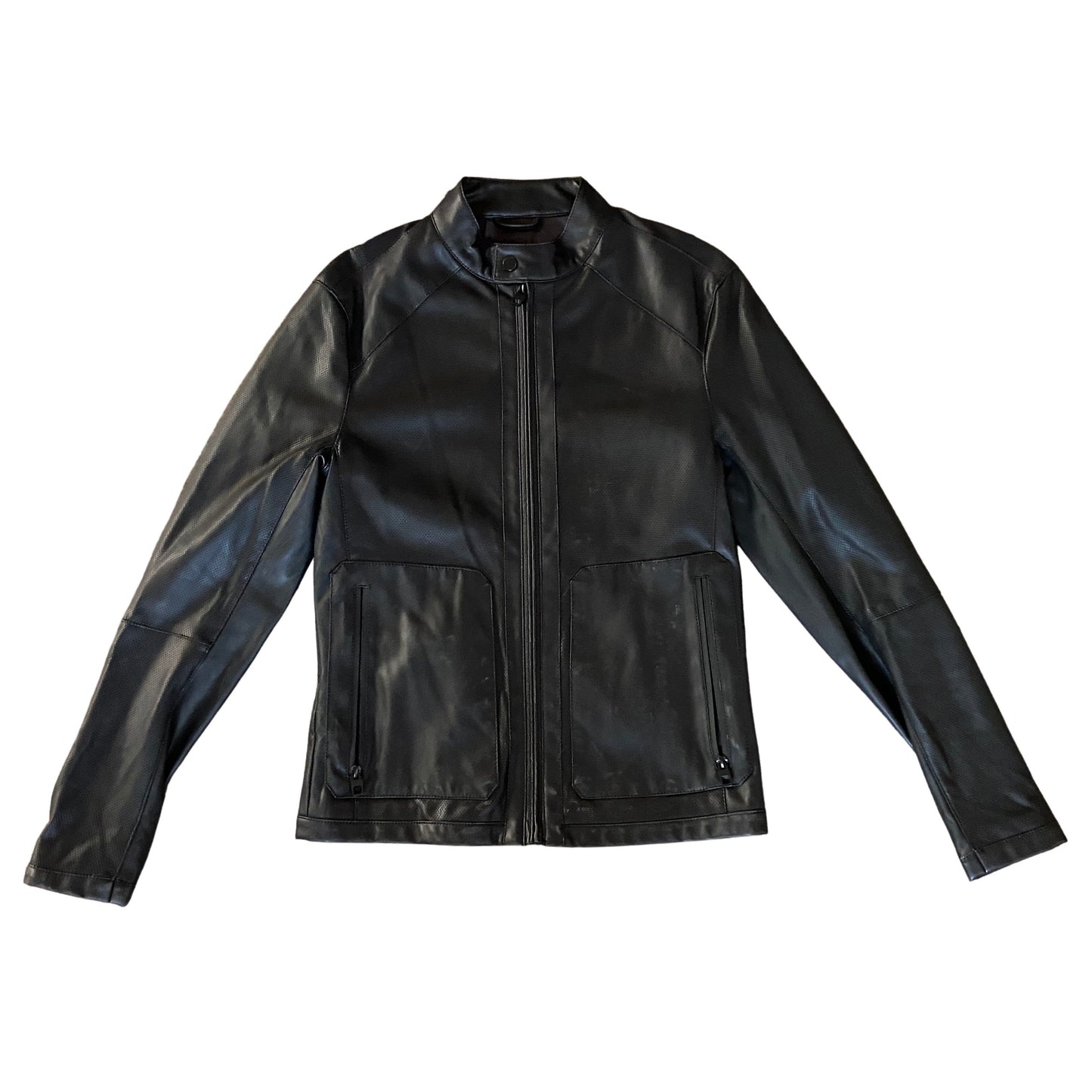 SILICON VALLEY: Russ Hanneman's Black Pleather Jacket