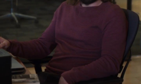 SILICON VALLEY: Gilfoyle's Maroon Long-sleeve Thermal