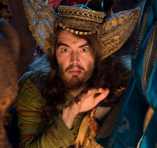 THE TEMPEST MOVIE: Trinculo's Green & Red Striped Shirt