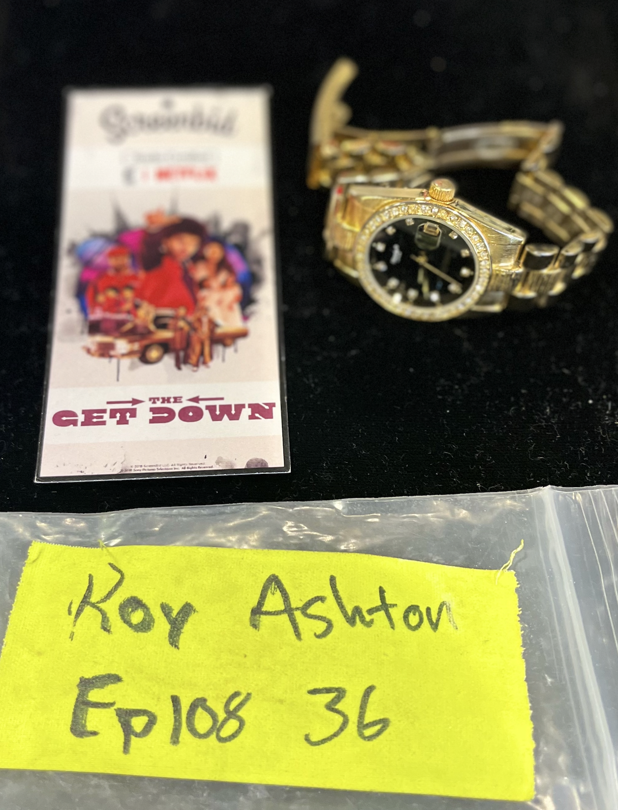 THE GET DOWN: Roy Asheton's Japanese Watch from Ep 108 Sc 36