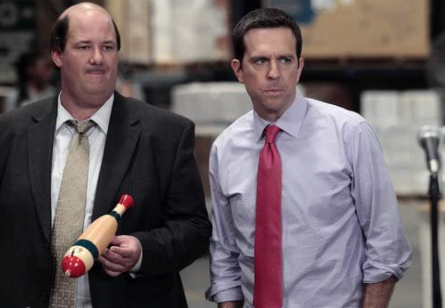 THE OFFICE: Andy’s HERO PurPink color Necktie