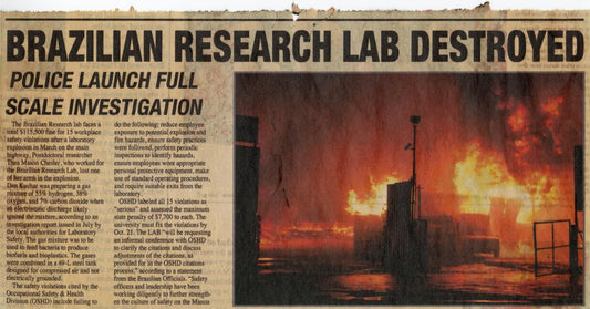 THE TICK: Brazilian research lab article