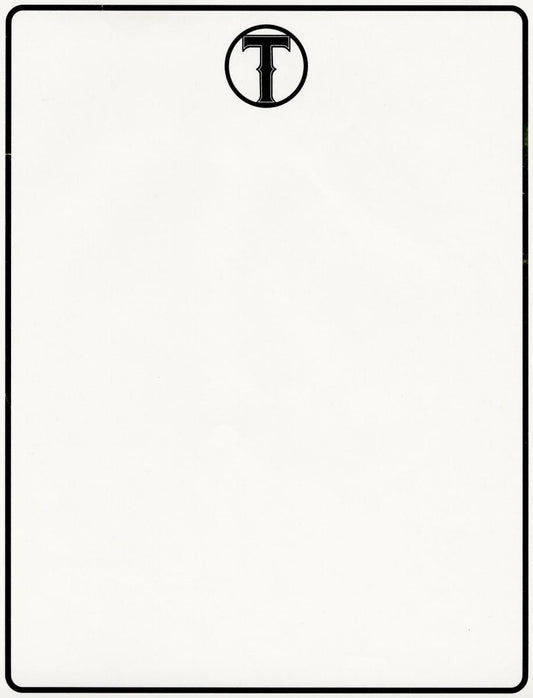 THE TICK: Terror Large and Small Letterhead Paper Pieces