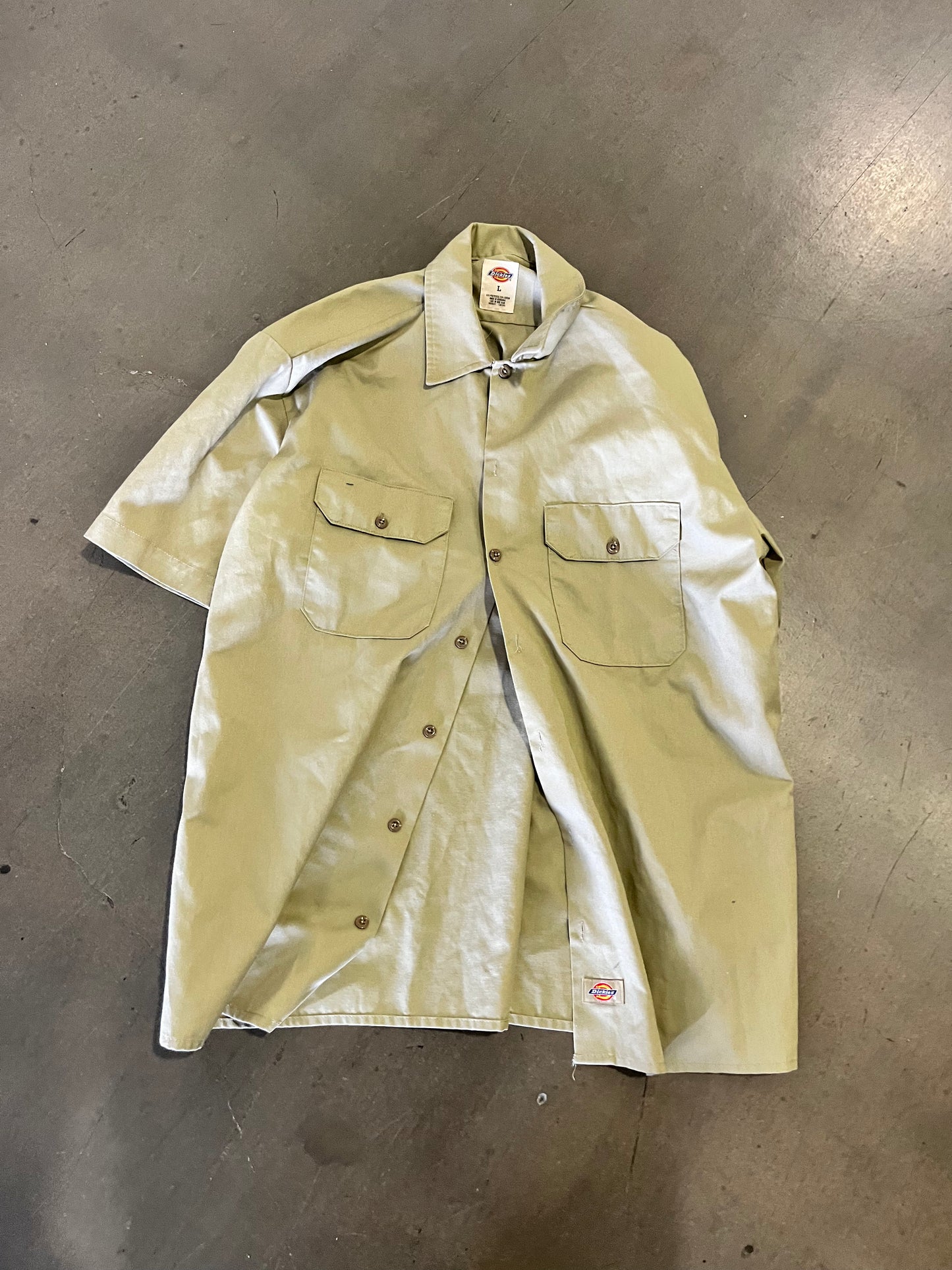 SOA: JAX Dickies Tan Mechanic Shirt (M)