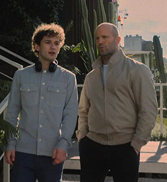 WRATH OF MAN: Dougie’s All Saints Green Button Down Shirt (M) & Levis Cargo Pants (32)