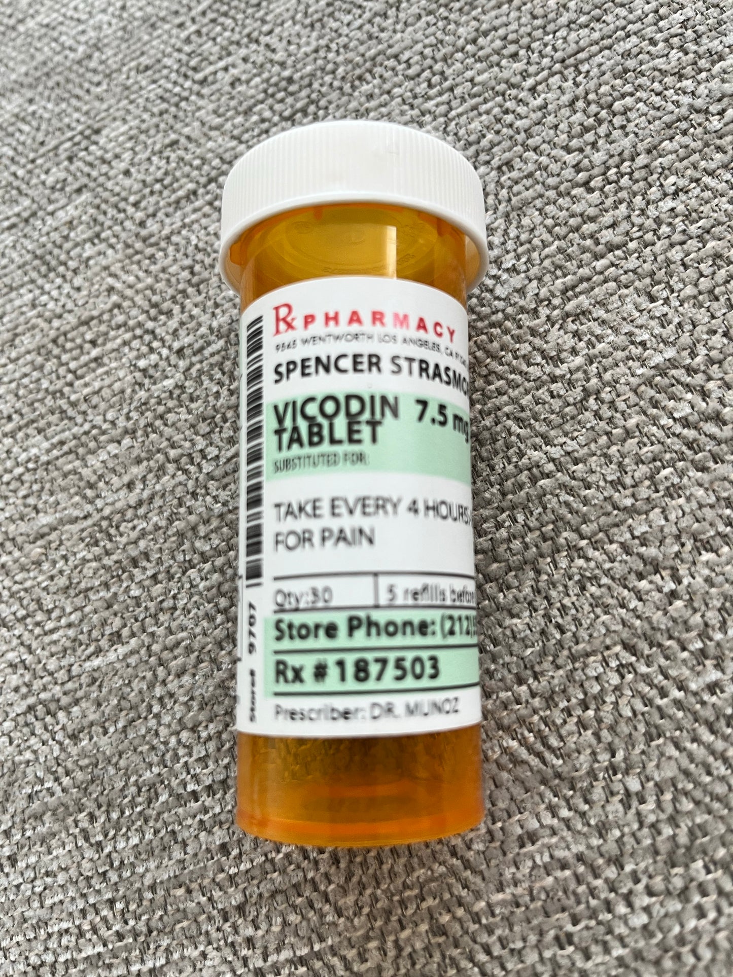 BALLERS: Spencer's HERO Medicine Bottles