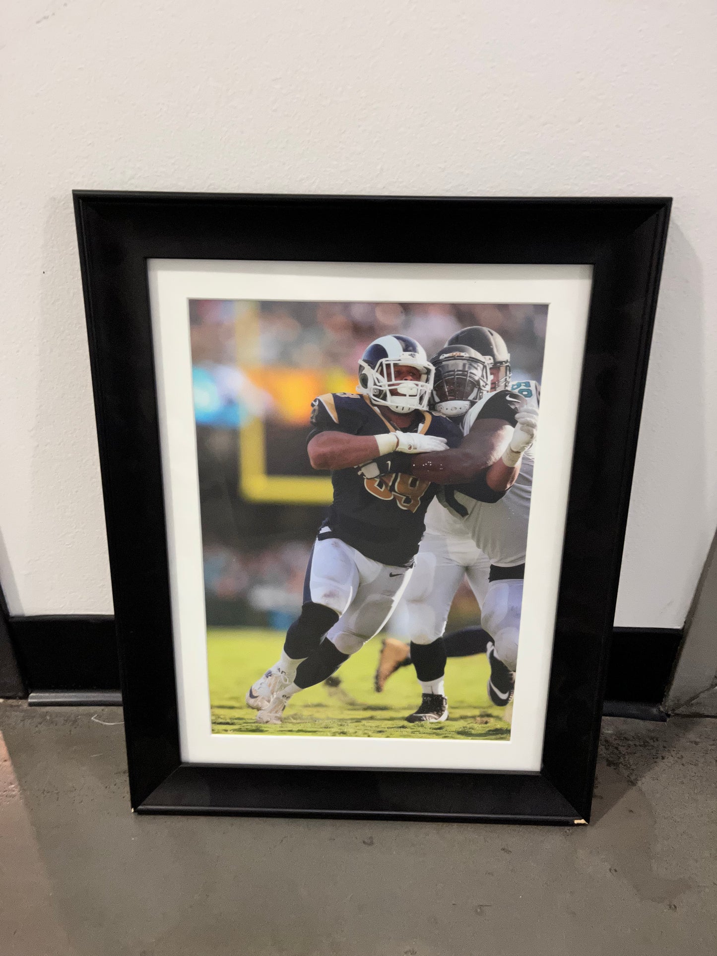 BALLERS: Charles Greane's NFL Rams Super Bowl Player Framed Pictures