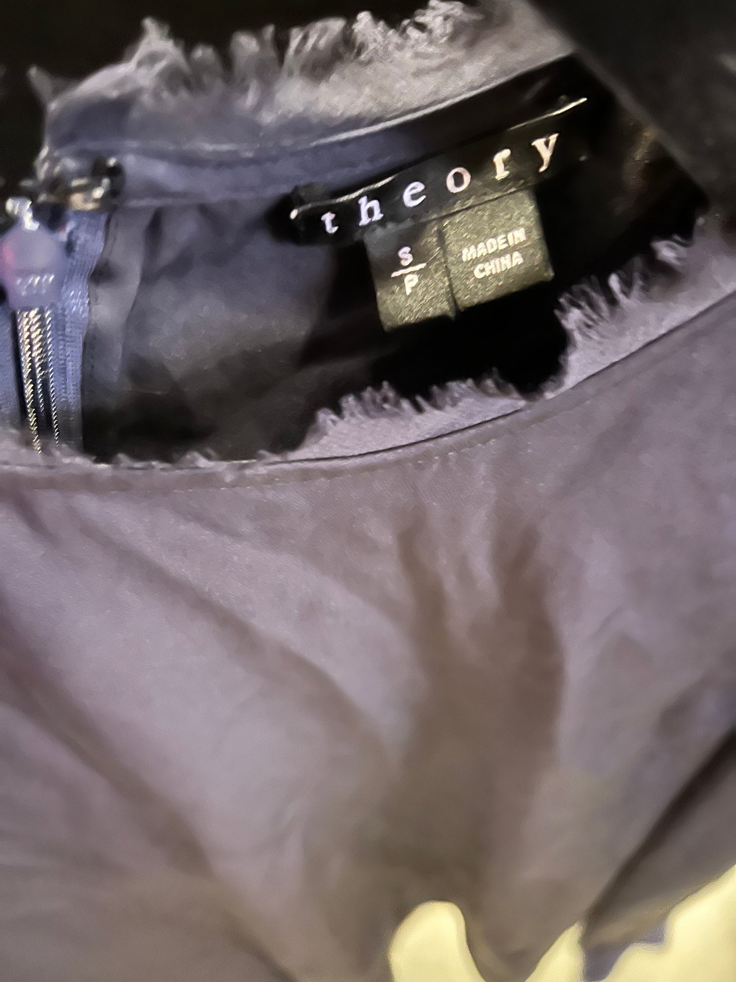 VEEP: Selina's THEORY Blue Long sleeve  Shirt (S)