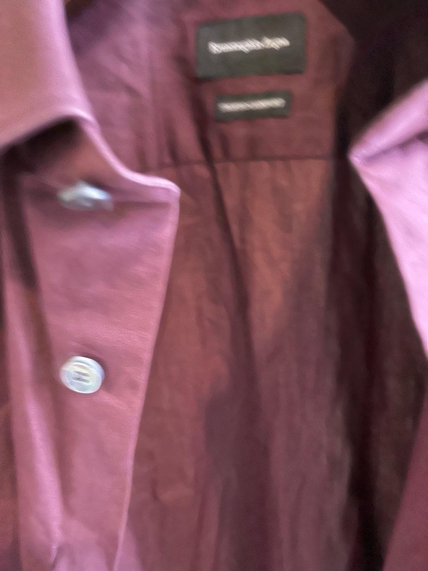 NEW GIRL: Nick Miller's ZENGA Maroon Button Up Shirt (M/L)