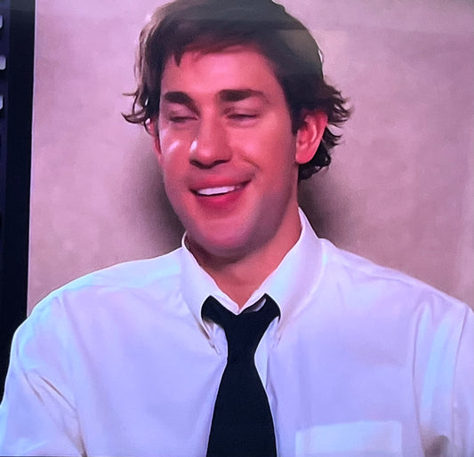 THE OFFICE: Jim's Episode Worn White Button Down Shirt