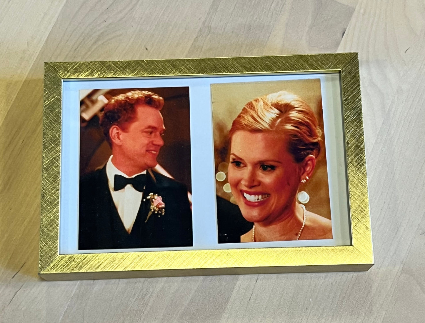 YOU'RE THE WORST: Paul and Lindsey’s Framed Wedding Picture