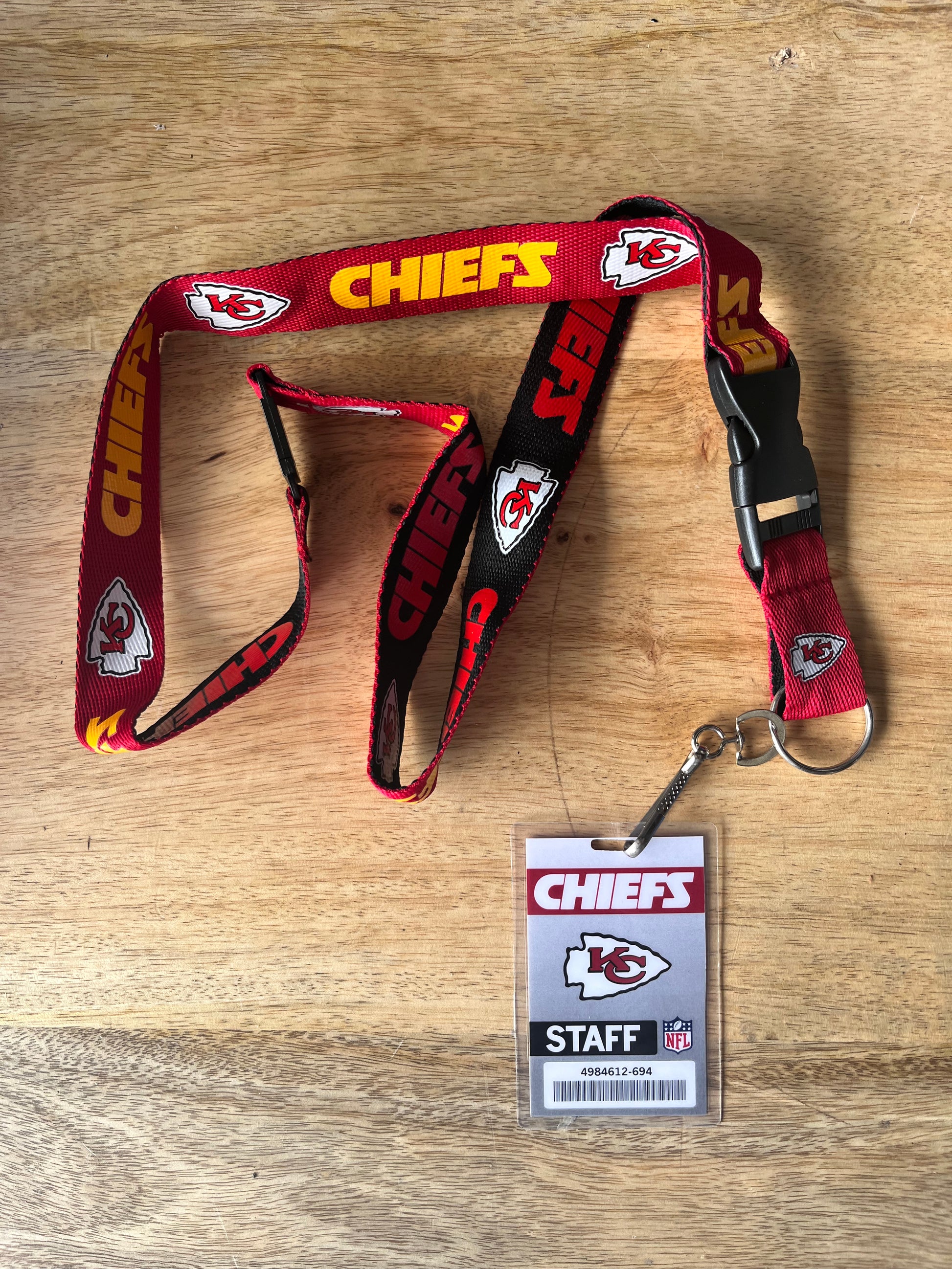 BALLERS: Kansas City Chiefs Staff Badge – HOLLYWOOD PICTURES STUDIOS, LLC.