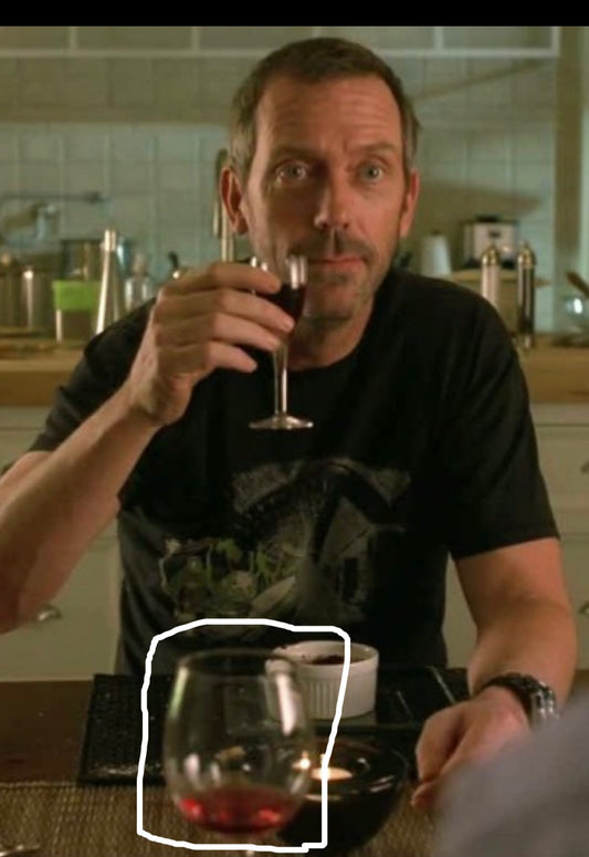 HOUSE: Dr. Gregory HERO Circular Wine Glass