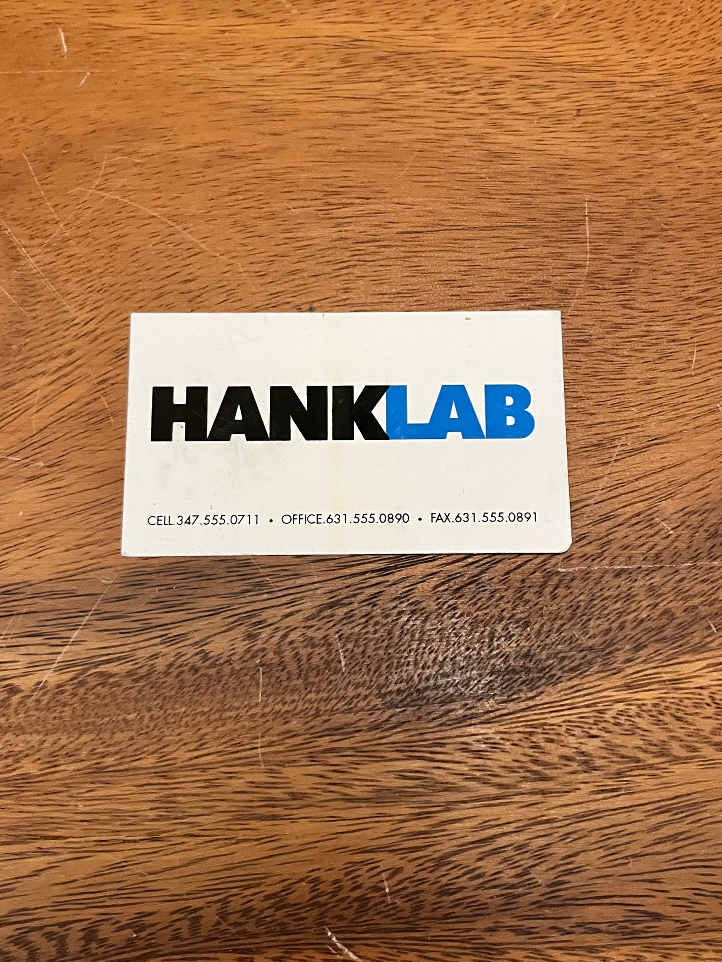 Royal Pains: Hank Lawson’s HANKMED / HANKLAB Business Cards (2)