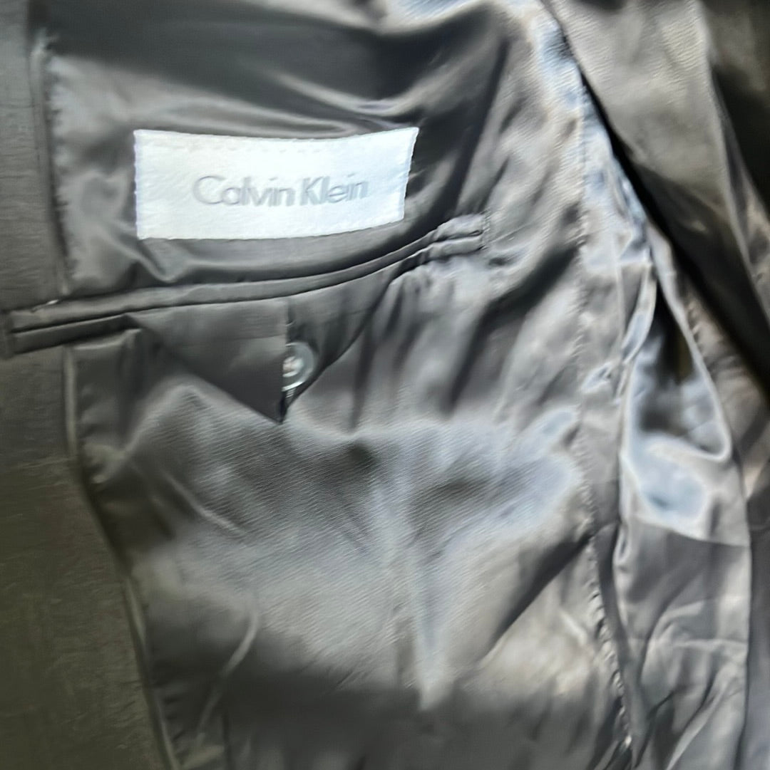 BONES: Agent Booth\'s Charcoal HOLLYWOOD Sport Calvin Klein PICTURES Coat (44L) STUDIOS, –