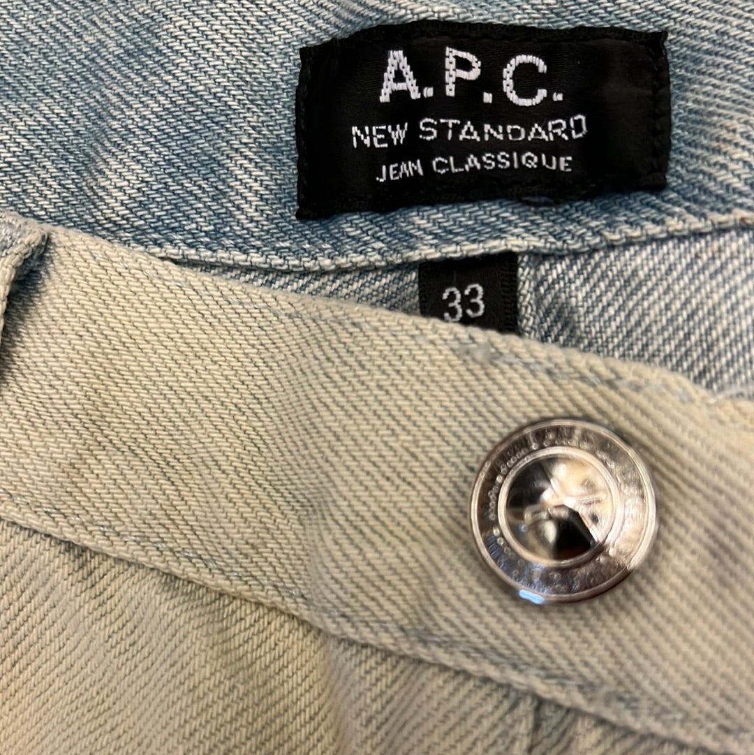 NEW GIRL: Nick’s A.P.C. Denim Jeans (33)