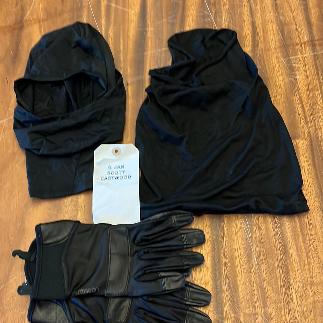 WRATH OF MAN: Jan’s HERO Ski Mask and Plastic Gloves