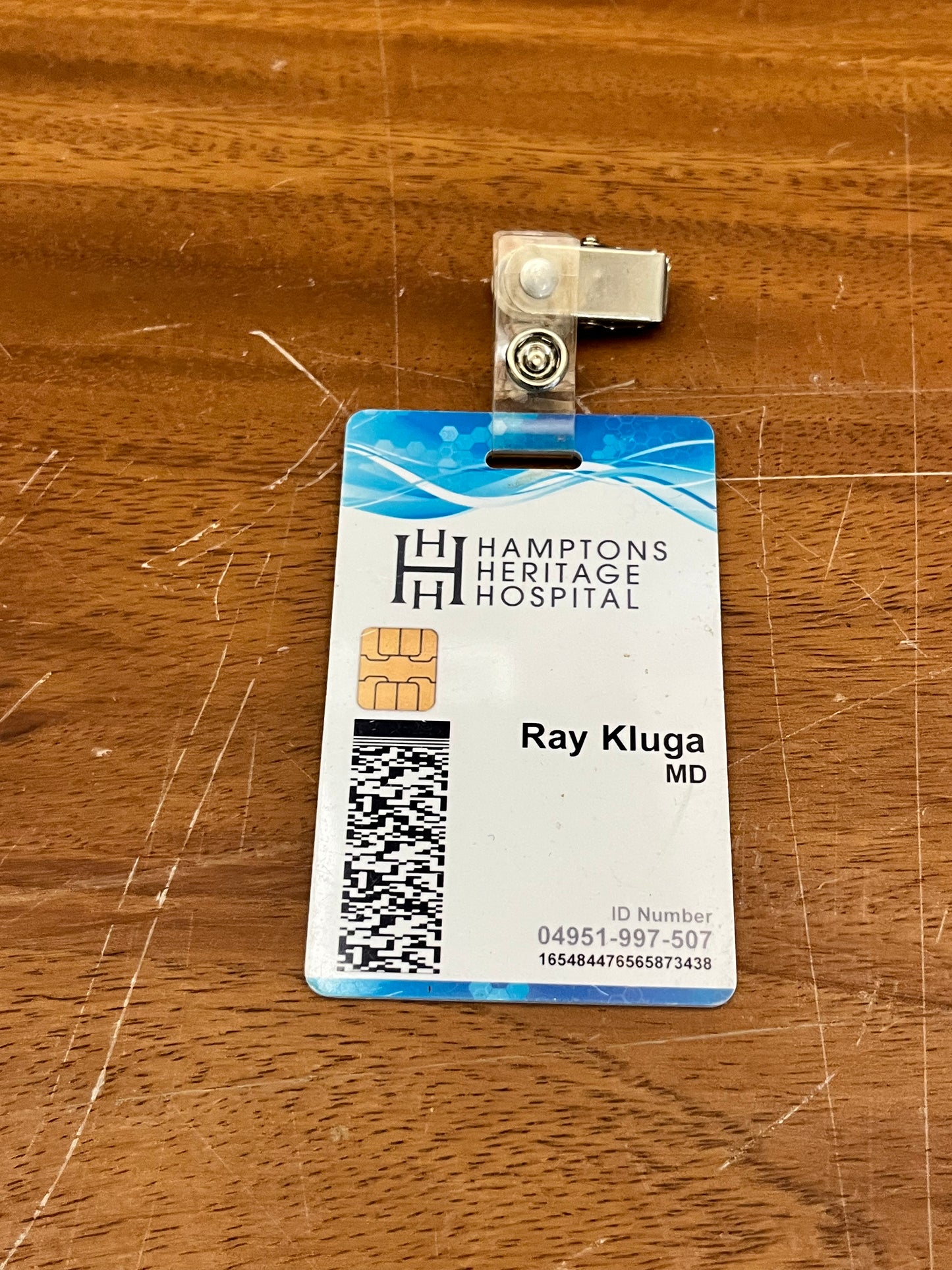 ROYAL PAINS: HAMPTONS HERITAGE Hospital Badges