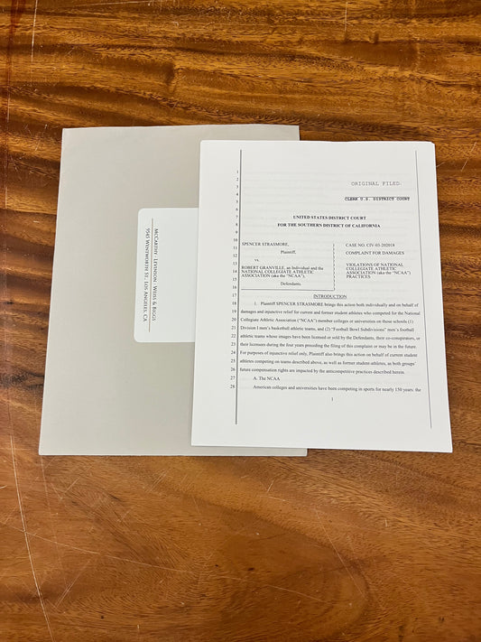 BALLERS: Spencer’s HERO Plaintiff Lawsuit Against NCAA