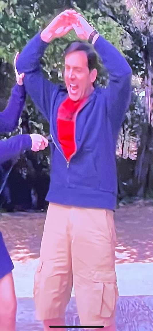 THE OFFICE: Michael Scotts' Production used Blue Hoodie (L)