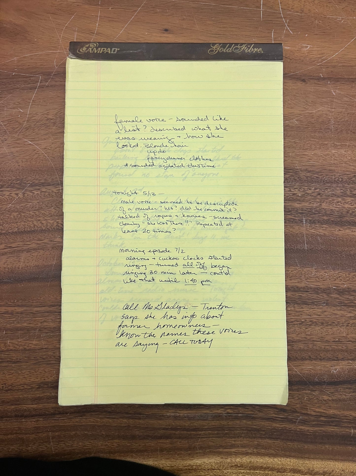 American Horror Story: Hand Written Director and Producer Notes