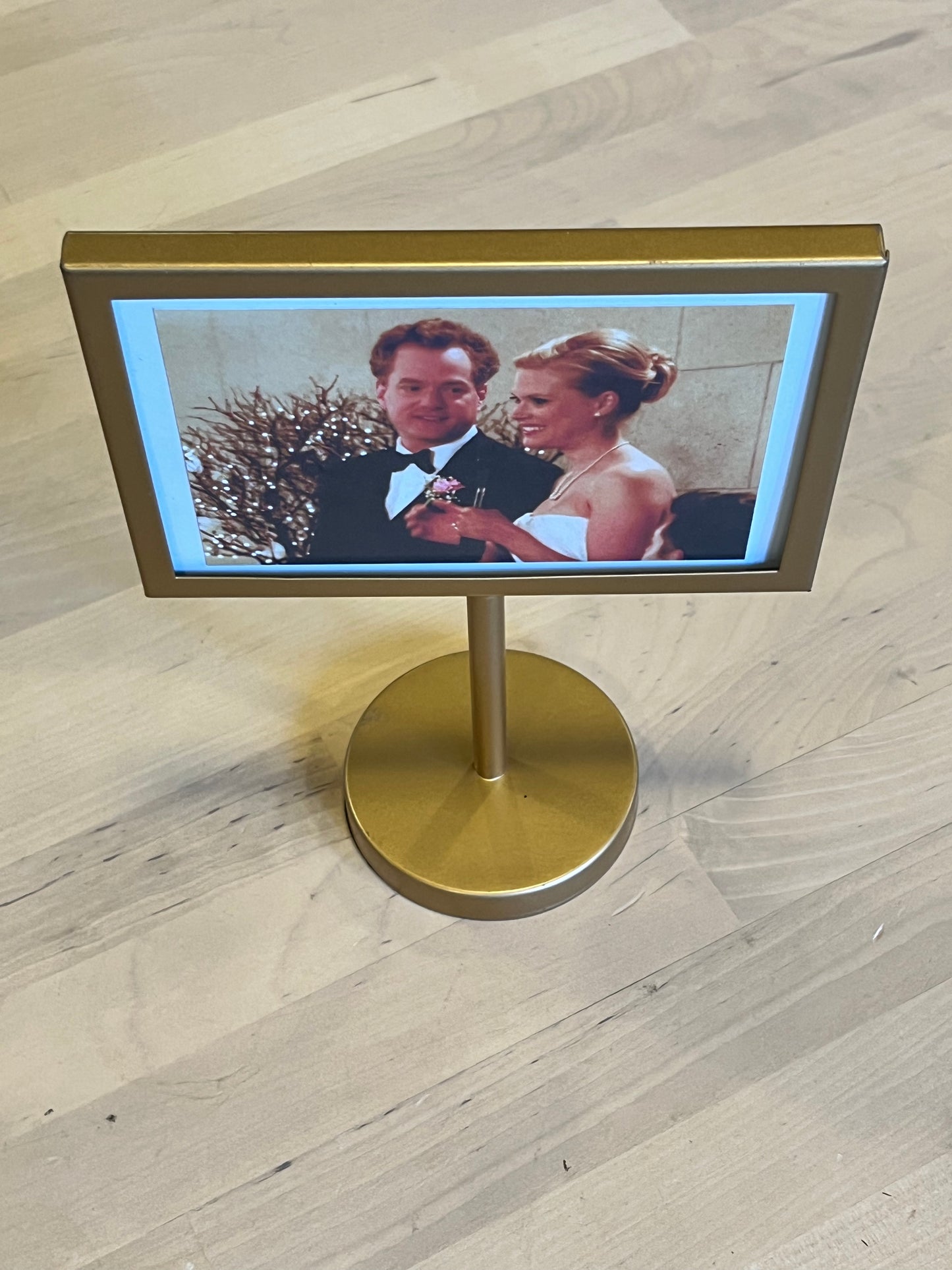 YOU'RE THE WORST: Paul and Lindsey’s Framed Wedding Picture