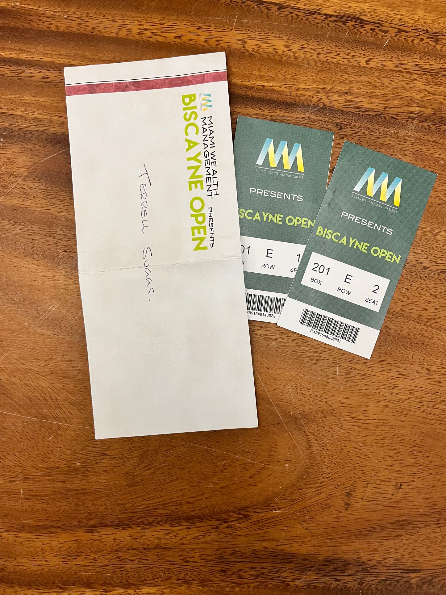 BALLERS: Terrell Suggs HERO Miami Wealth Management Biscayne Open Golf Tickets