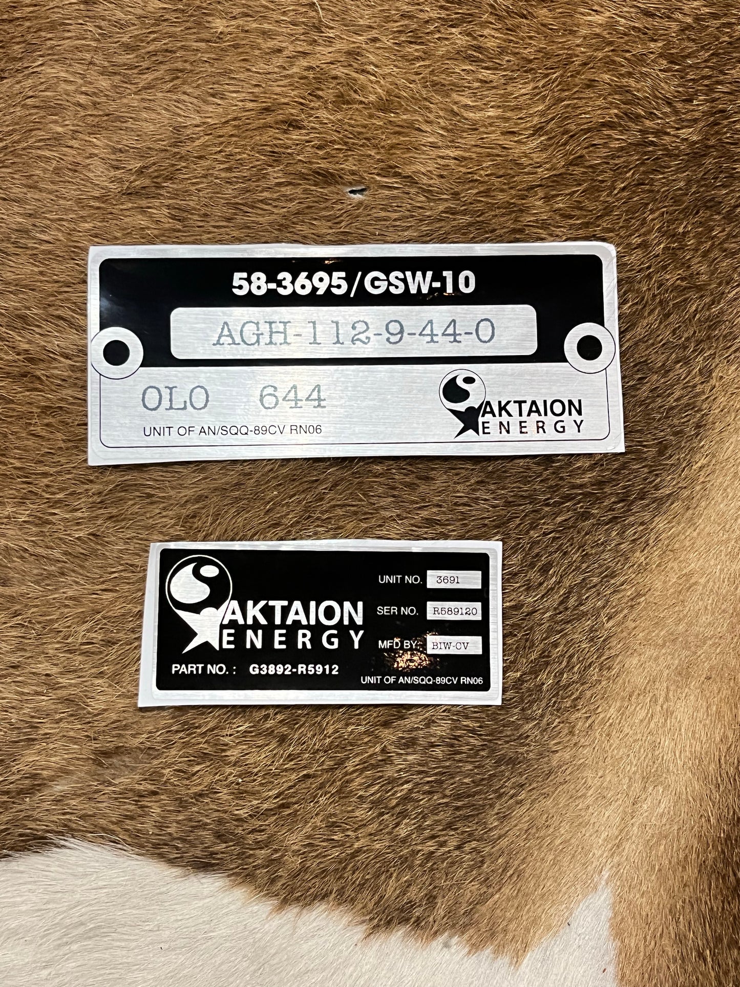 UNDER THE DOME: Aktaion Energy Tags (2)