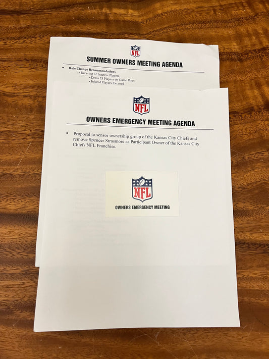 BALLERS: NFL Owners HERO Emergency Meeting to Approve Spencer’s KC ownership - Agenda and Details