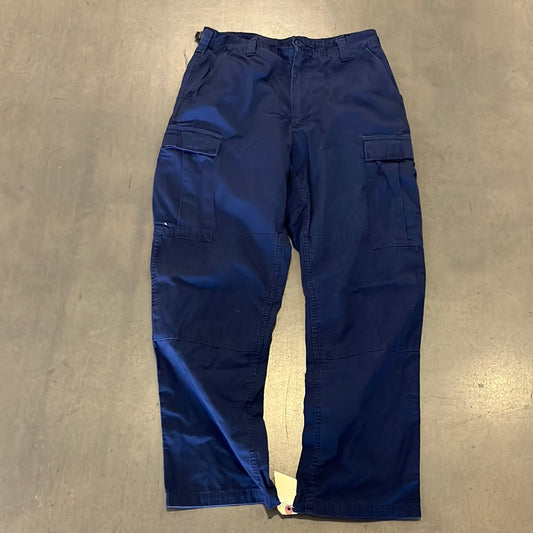SHADES OF BLUE: Woz’s Military Supply Cargo Pants (36)