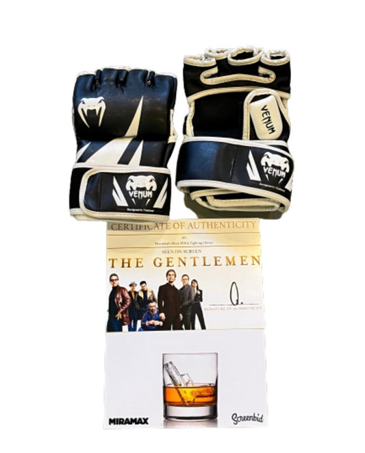 THE GENTLEMEN: Hannibal’s White and Black Venom MMA Gloves