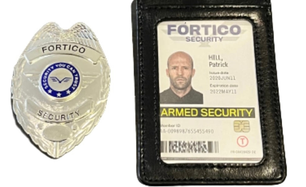 WRATH OF MAN: "H" HERO Waist FORTICO I.D. Tag and Security Badge