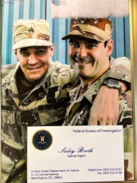 BONES: Agent Booth's Framed Military Photo
