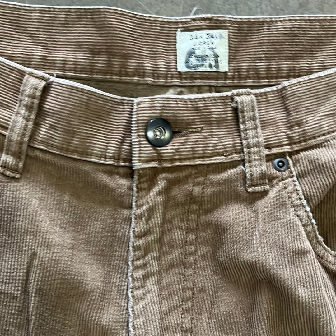 Tan J. Crew Corduroy Pants 