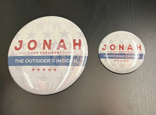 VEEP: Jonah Ryan’s Campaign Buttons (4)