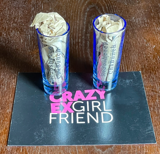 CRAZY EX GIRLFRIEND: Ryan’s Shot Glasses
