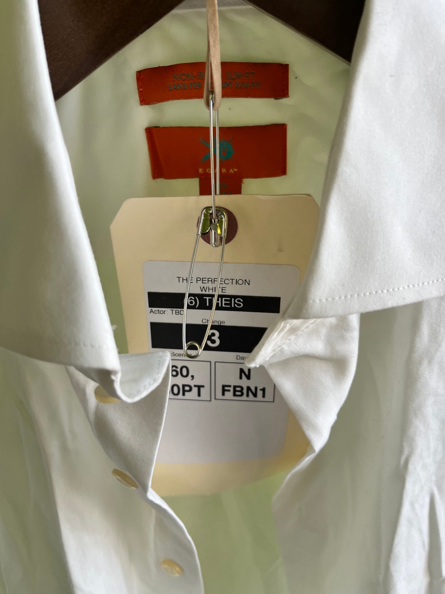 THE PERFECTION: Thesis White Shirt and Show Tag