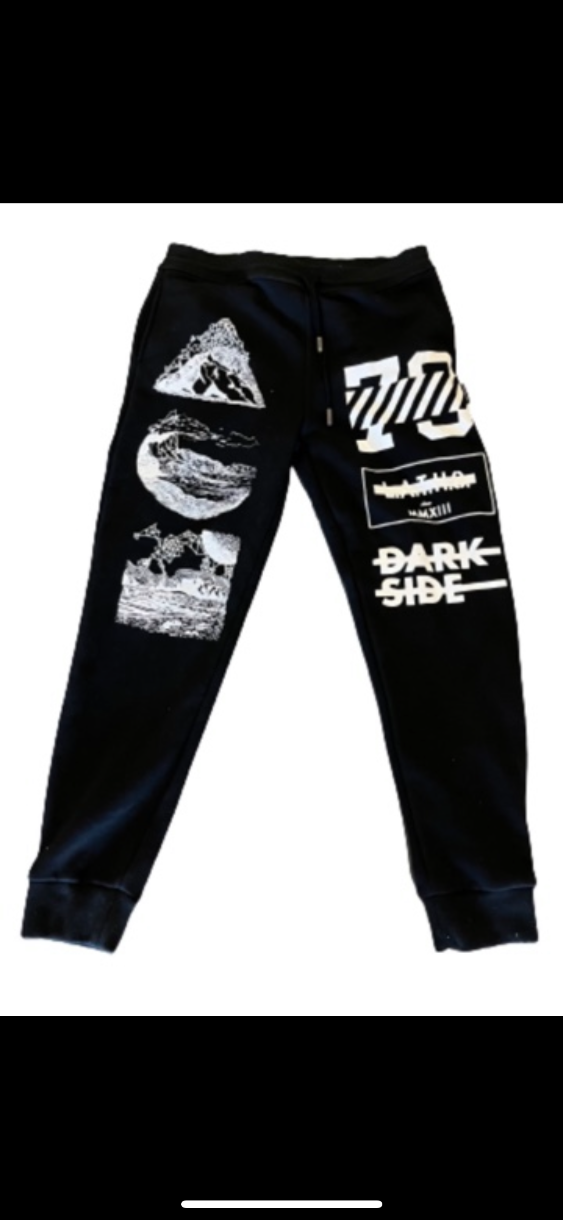 BALLERS: Reggie's LATHC Black Pants (XL)