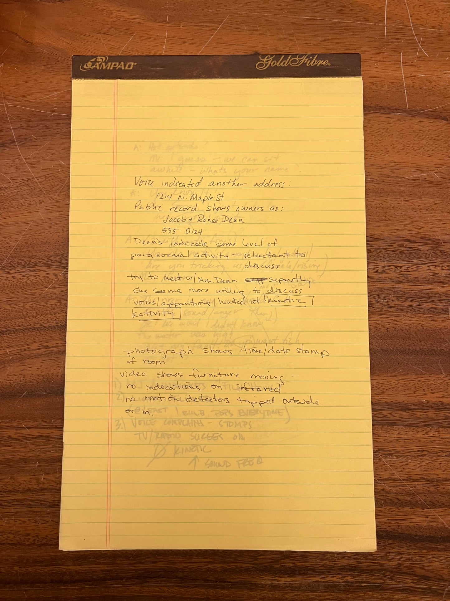 American Horror Story: Hand Written Director and Producer Notes
