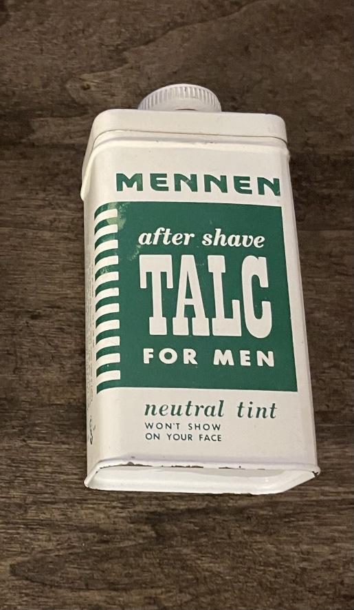 Mad Men: Joan's Mid Century MENNEN Talc Powder